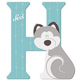Sevi fa betűk - H - Husky kék
