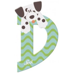 Sevi fa betűk - D - Dalmata kékes-zöld