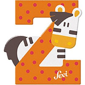 Sevi fa betűk - Z - Zebra narancs