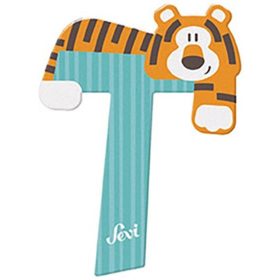 Sevi fa betűk - T - Tigris türkiz