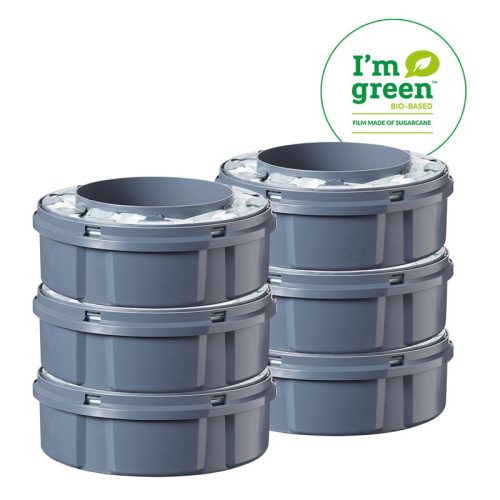 Tommee Tippee Twist & Click és Sangenic Tec pelenkatároló utántöltő kazetta citrus 6 db