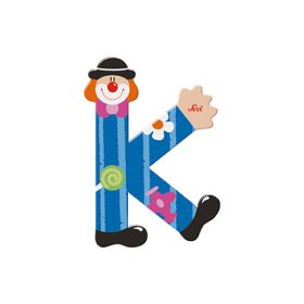 Sevi fa betűk - K - kék Bohóc