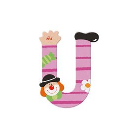 Sevi fa betűk - U - pink Bohóc