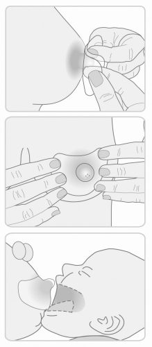 Lansinoh kontakt bimbóvédő szilikon mini 2db