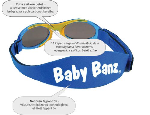 BabyBanz napszemüveg Onyx/Black 2-5év