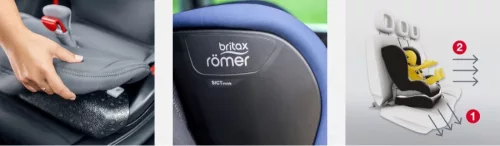 Britax Römer Trifix2 i-Size isofix autósülés 76-105cm - Burgundy Red