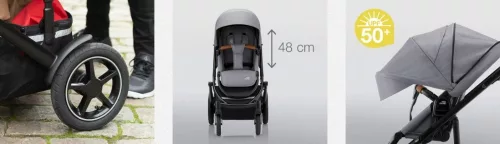 Britax Römer Smile III sport babakocsi - Midnight Grey - BOMBA ÁR!