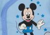 Asti Disney Mickey mókusos elöl patentos hosszú ujjú baba body kék 68