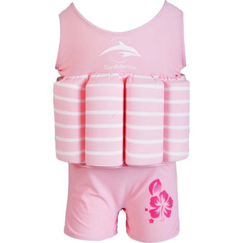 Konfidence Floatsuit úszóruha Pink Stripe 1-2év