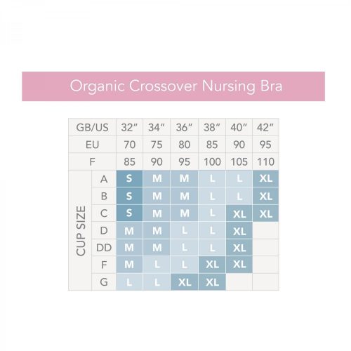 Carriwell Csipkés szoptatós melltartó organikus XL - fehér