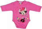   Asti Disney Minnie virágos hosszú ujjú baba body rózsaszín 62