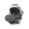 Chipolino Electra autóshordozó 0-13kg fehér vázas babakocsihoz - Grey  (3/3)