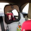 Prince Lionheart viewMIRROR fejtámlára helyezhető babafigyelő tükör - fekete/szürke