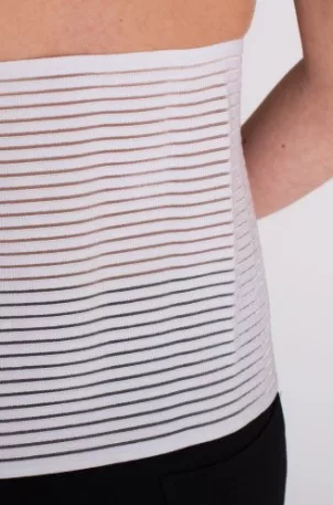 BeautyMommy Original szülés utáni haskötő S - fehér