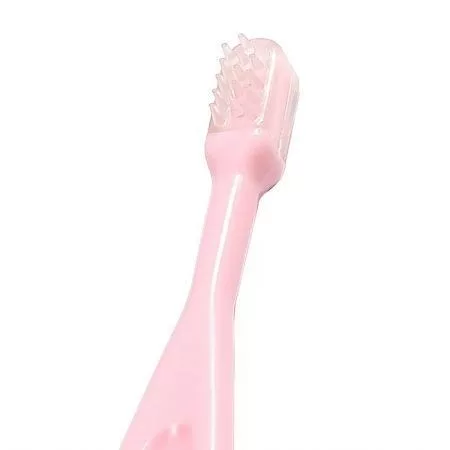 BabyOno Fogkefe szett, pink