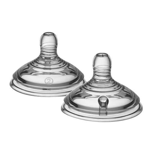 Tommee Tippee CTN közepes folyású cumisüveg cumi 2 db M