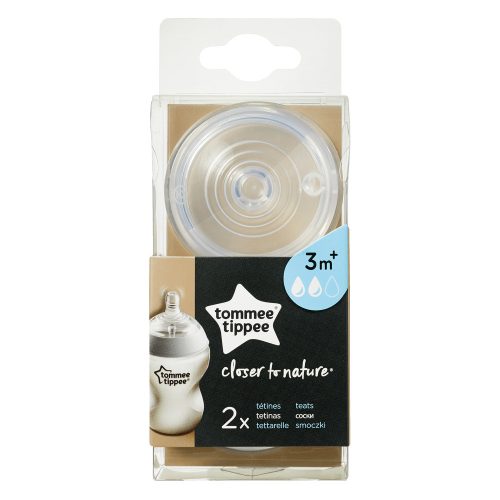 Tommee Tippee CTN közepes folyású cumisüveg cumi 2 db M