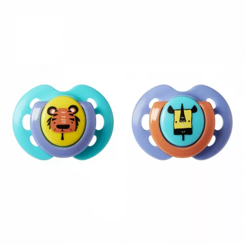 Tommee Tippee Fun játszócumi 0-6hó (2db)