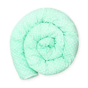 Scamp ágyrács hengerpárna  Green Dots 3x70cm