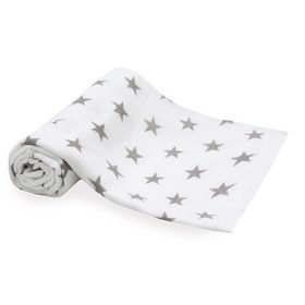 Scamp mintás textilpelenka szürke csillagos 5Darab