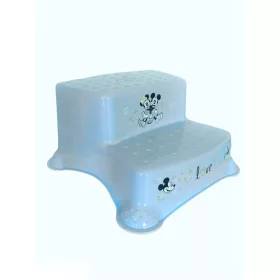   Lorelli Disney mintás lépcsős fellépő - Mickey Minnie Love Light Blue