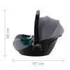 Britax Römer Baby-Safe 3 iSize autóshordozó 40-83cm - Space Black