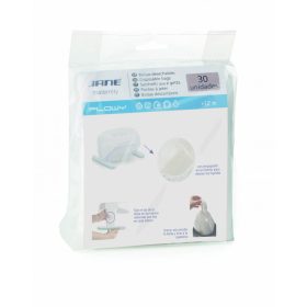 Jané eldobható zsák Flowy wc szűkítőhöz - white