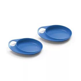 Nuvita EasyEating tányér 2db - blue - 8451