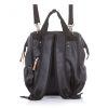 Chipolino babakocsira rögzíthető hátizsák - Black Leather 