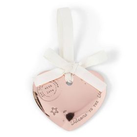 Mamas and Papas szív rose gold