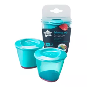 Tommee Tippee Ételtároló edényke tetővel 2 db M