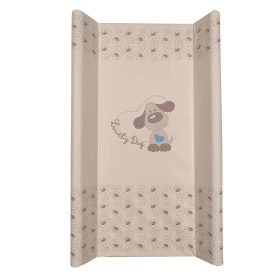 Lorelli pelenkázó lap merev peremes 50x71 - Beige