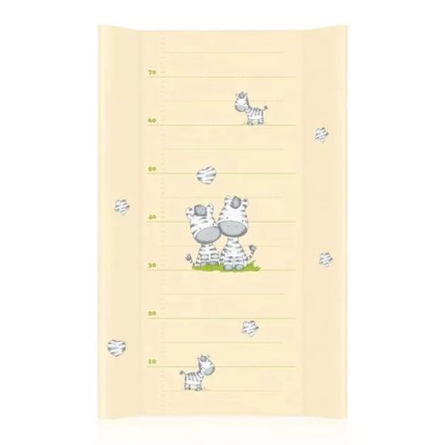 Lorelli pelenkázó lap merev peremes 50x71 - Beige