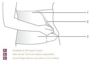 Carriwell Hasleszorító öv S/M - fekete