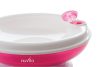 Nuvita melegentartó tányér - Pink - 1427
