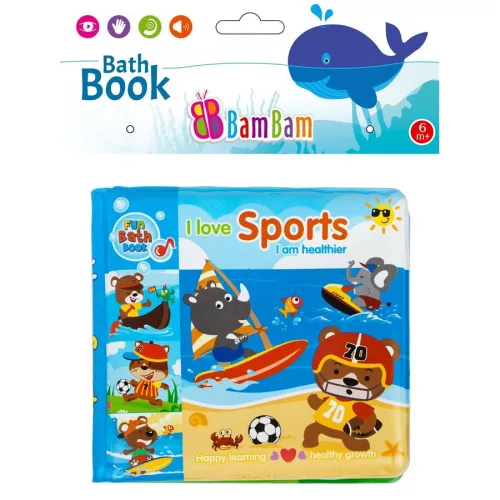 BamBam fürdőkönyv - Sportok