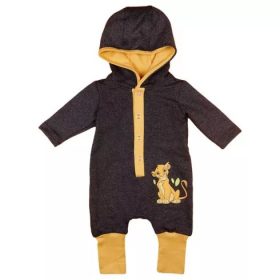   Asti Kapucnis baba overál Oroszlánkirály mintával grafit 68