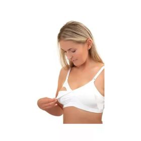 BabyOno Szoptatós melltartó, fehér, D70-75, 506/12