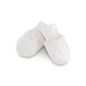   Kenguru Gold Pamut csecsemő kesztyű mogyoró Állatos 50-56