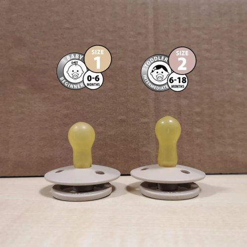 BIBS Colour 2 db-os cumi, (Esti vanília/Esti tölgy), 0-6 hó