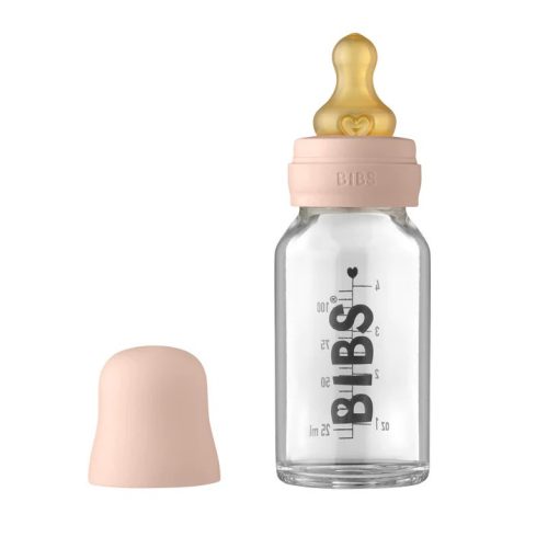 BIBS cumisüveg - púderrózsaszín - 110 ml