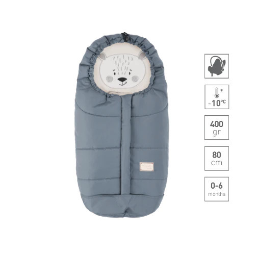 Nuvita AW Ovetto Cuccioli bundazsák 80cm - Marrone Caffe - 9205