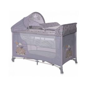   Lorelli Moonlight 2 Plus multifunkciós utazóágy - Grey Dream