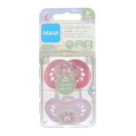MAM PURE Night szilikon DUPLA cumi 6+ hónap