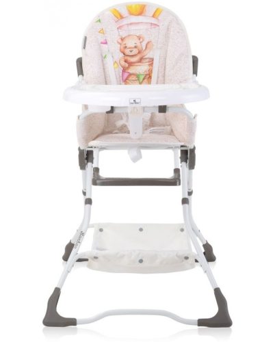 Lorelli Bonbon fix etetőszék - Frosted Beige Ballons