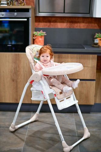 Lorelli Dulce multifunkciós etetőszék - Lemon Curry  Leather