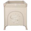 Lorelli Noemi 1 fix utazóágy - Fog Beige Star