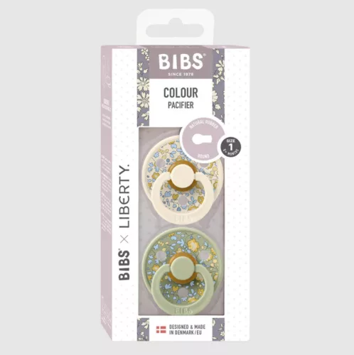 BIBS Liberty 2db-os cumi, Colour Eloise Latex, Size 1, Méz/Zsálya