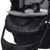 Lorelli Olivia sport babakocsi + lábzsák - Black