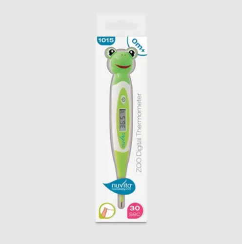 Nuvita Digitális lázmérő - 1015R Béka